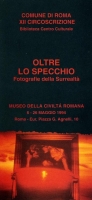 1994 Roma Museo della Civilta Romana Oltre lo specchio  1a